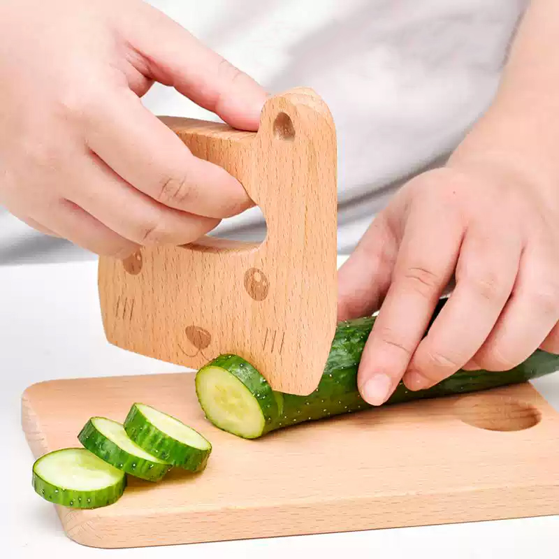 Wooden Kids Knife for Cooking  - Kitchen Gadgets For Kids recension och pris
