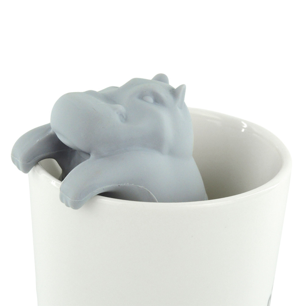 Hippo Silicone Tea Infuser Gre - Funny Kitchen Gadgets Gifts recension och pris