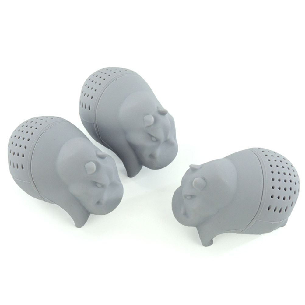 Hippo Silicone Tea Infuser Gre - Funny Kitchen Gadgets Gifts recension och pris