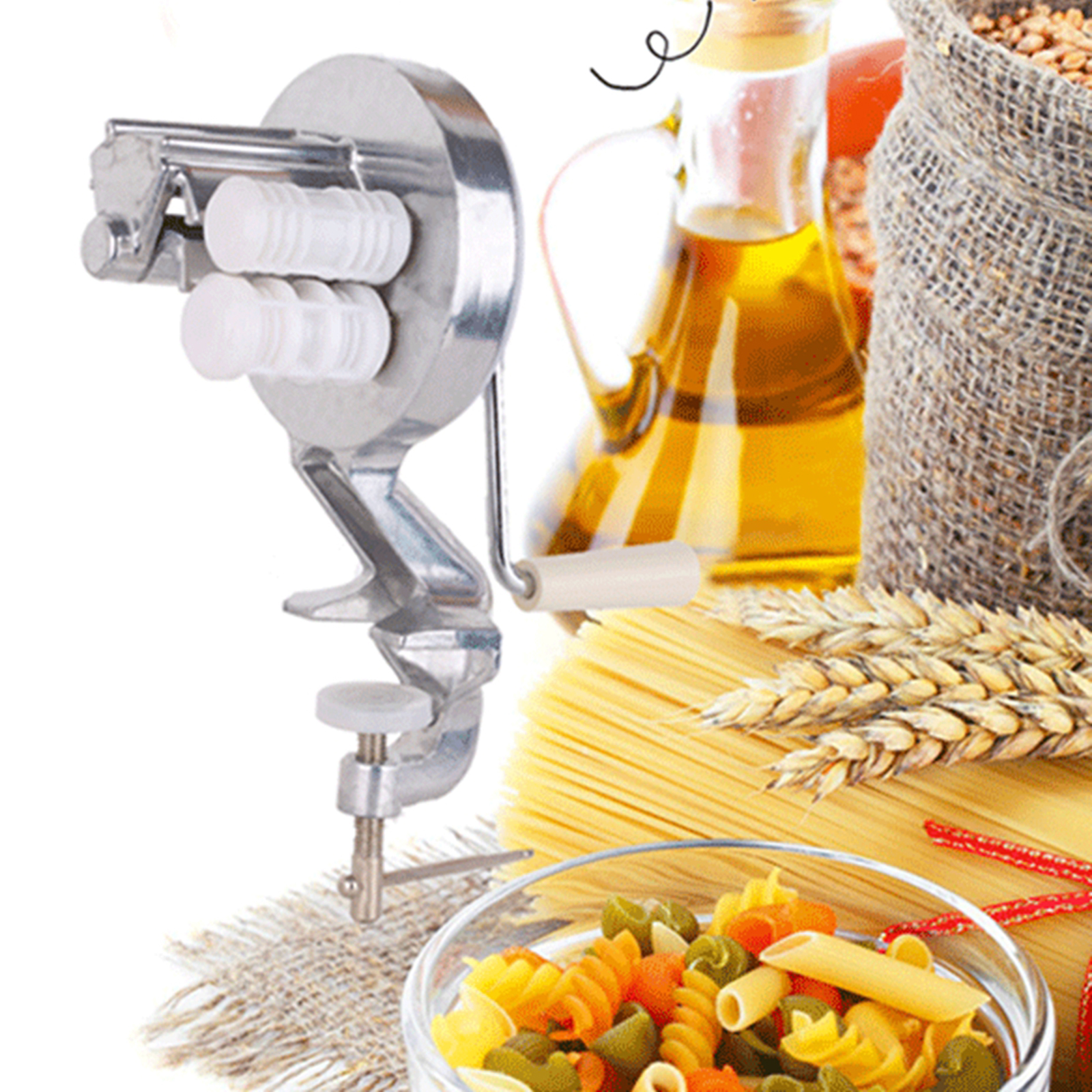Hand Press Pasta Maker Machine - Kitchen Gadgets Pasta recension och pris