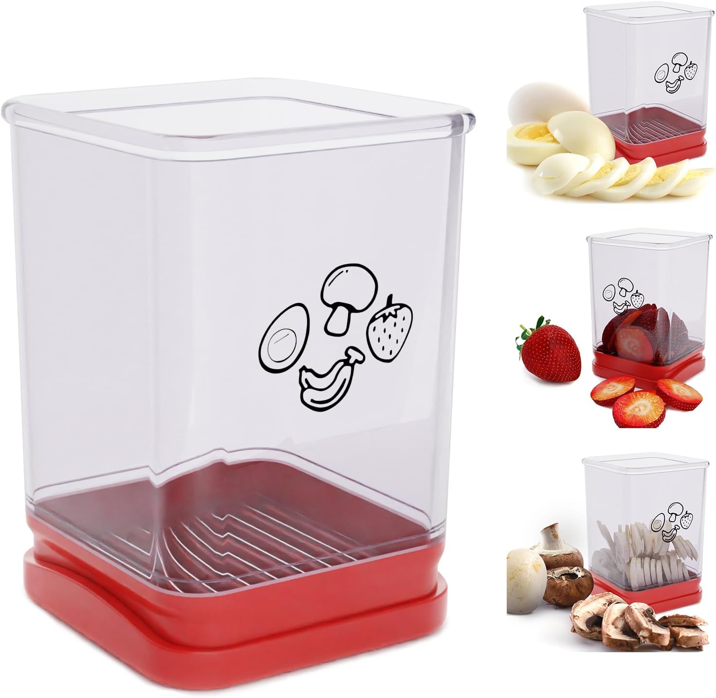 Fruit Slicer Cup, Stainless St - Kitchen Gadgets Images recension och pris