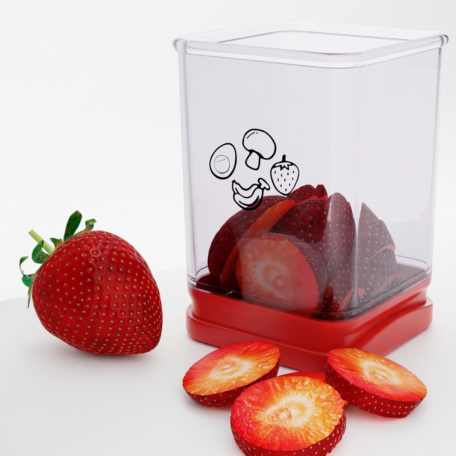 Fruit Slicer Cup, Stainless St - Kitchen Gadgets Images recension och pris