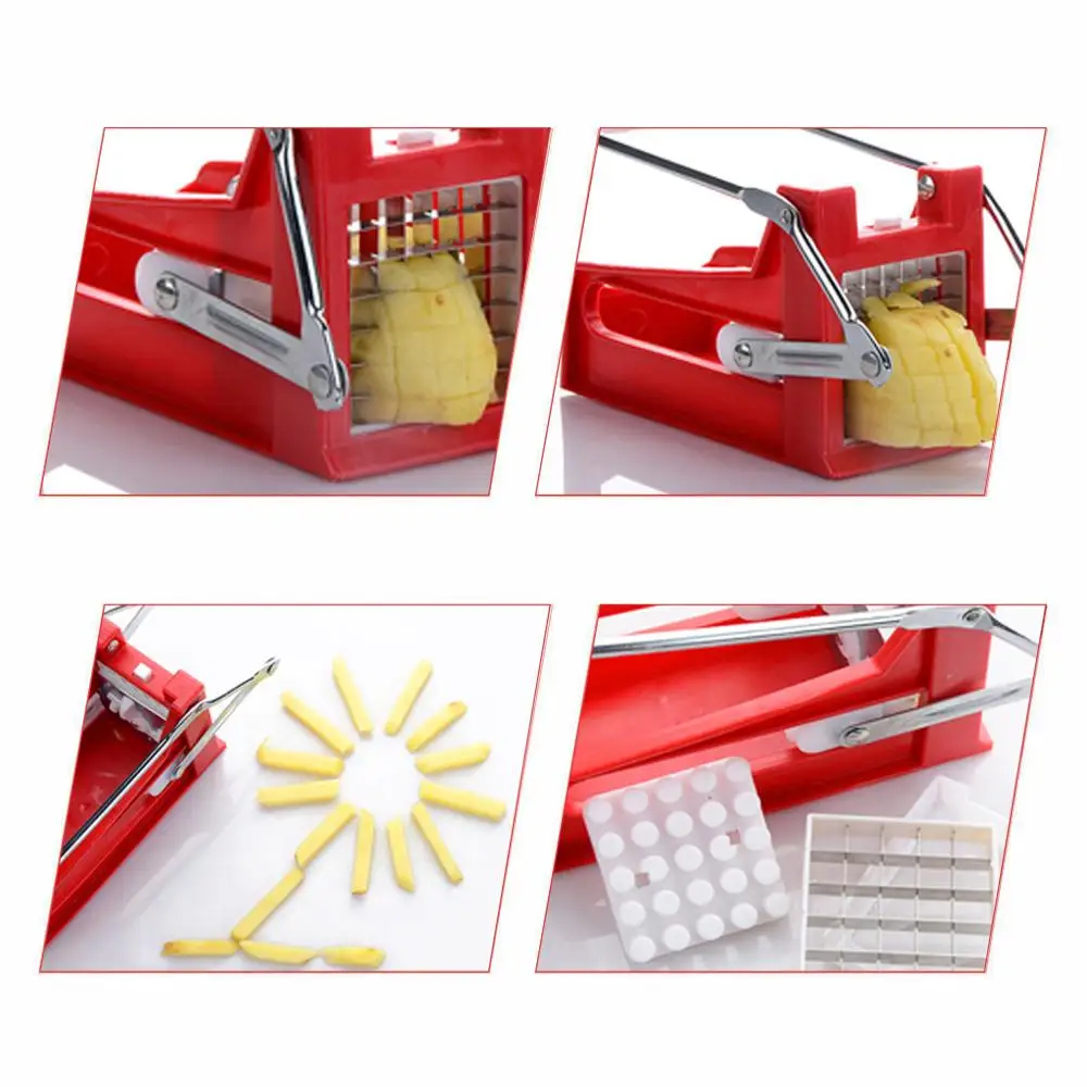 French Fry Cutter Fruit Vegeta - Kitchen Gadgets In China recension och pris