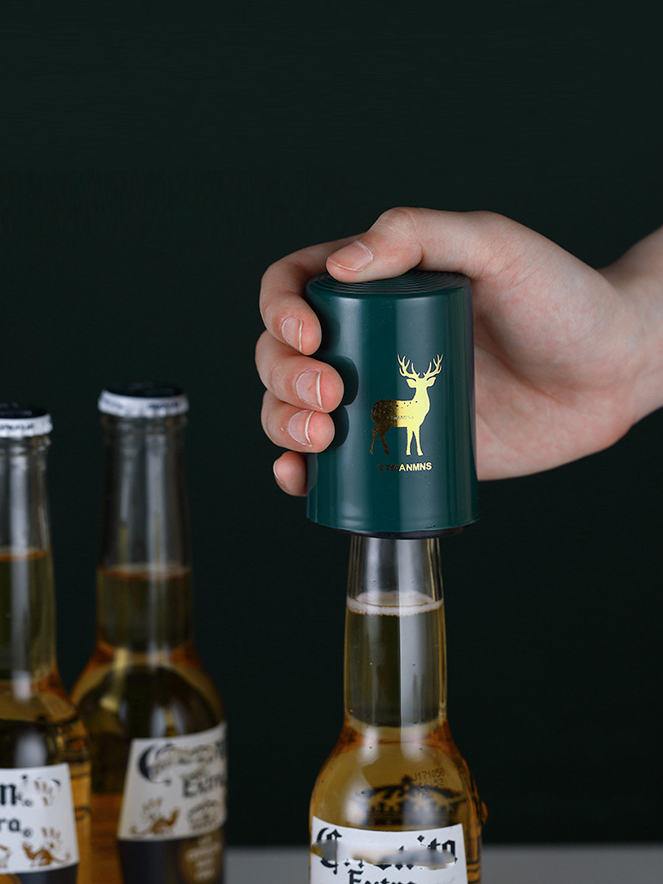 1Pcs Automatic Beer Bottle Ope - Kitchen Gadgets And Equipment recension och pris