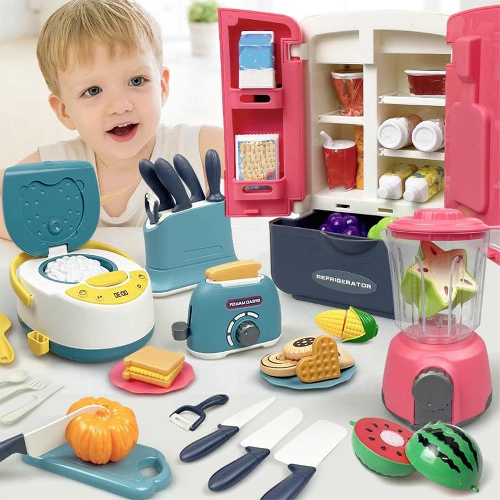 Multicolor Kids Cooking Playse - Kitchen Gadgets For Kids recension och pris