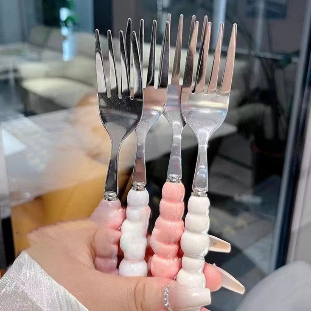 Pearl Handle Fork for Dessert  - Kitchen Gadgets Pasta recension och pris