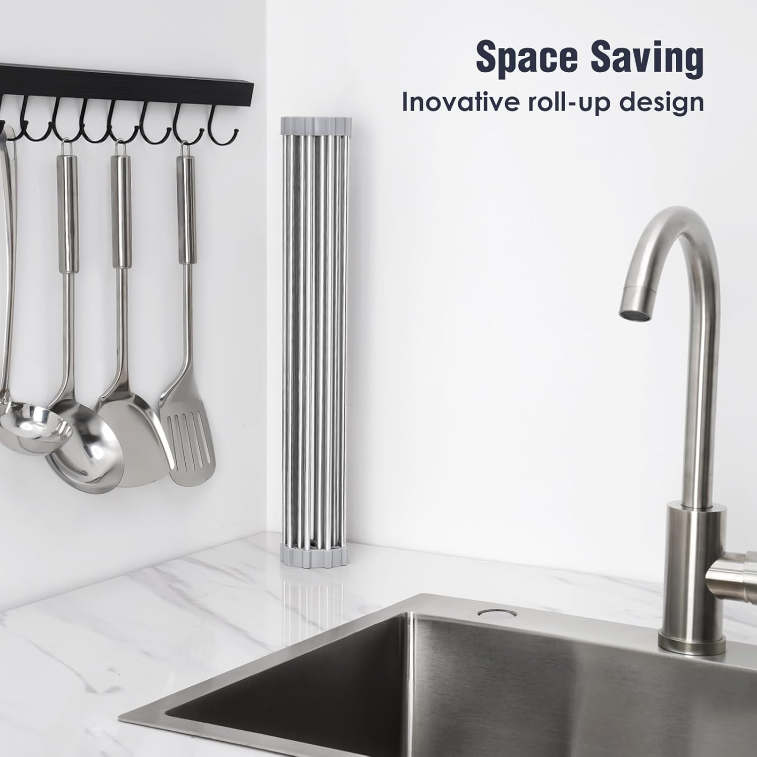 Roll Up Dish Drying Rack Over  - Kitchen Gadgets Images recension och pris