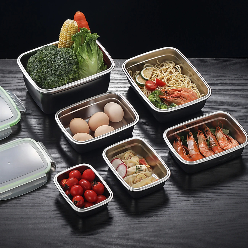 304 Stainless Steel Lunch Box  - Kitchen Gadgets Storage recension och pris