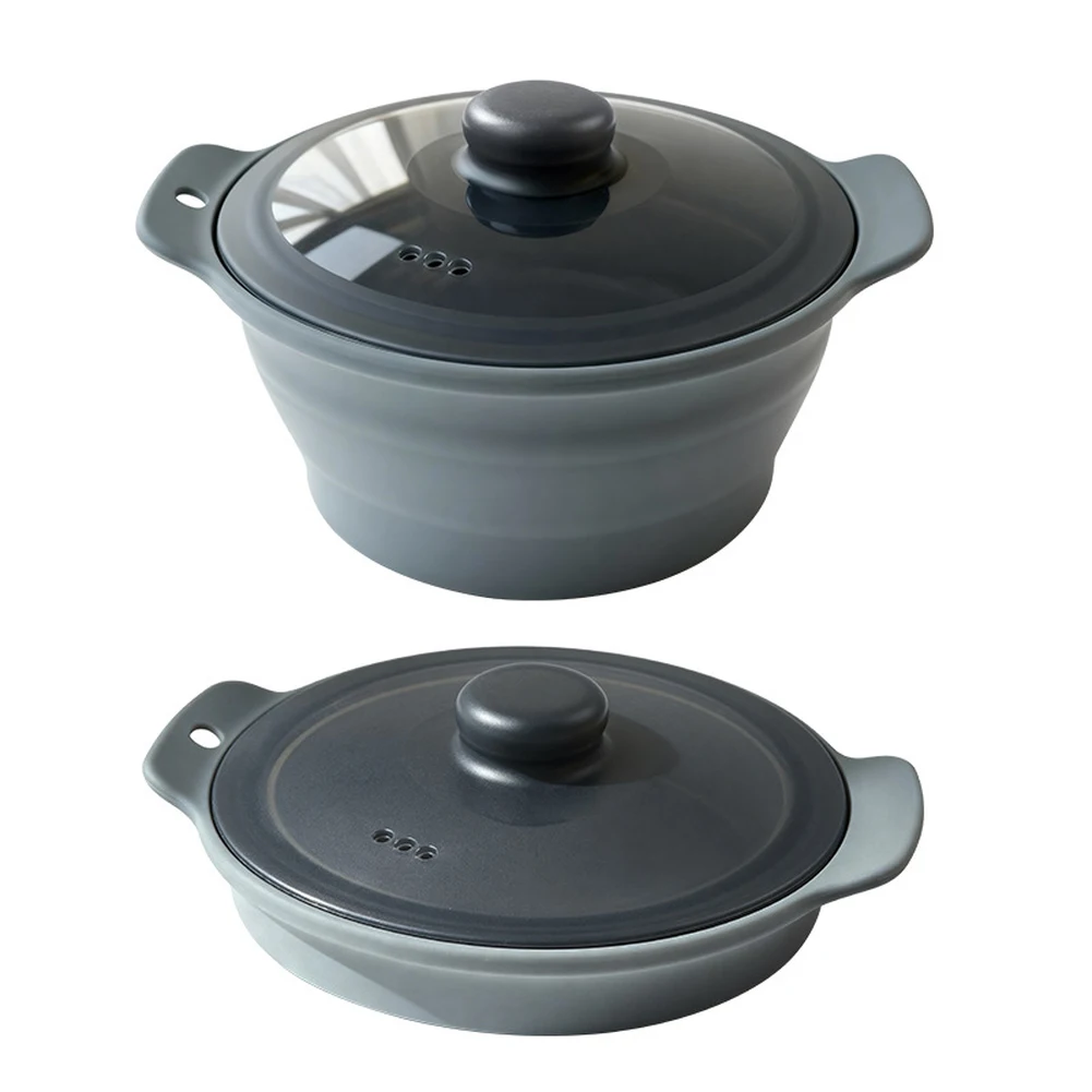 22x12x14cm Collapsible Silicon - Silicone Steamer Basket recension och pris