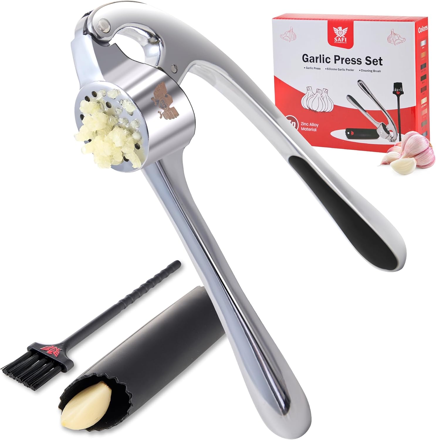 Heavy-Duty Garlic Press Set -  - Kitchen Gadgets Images recension och pris
