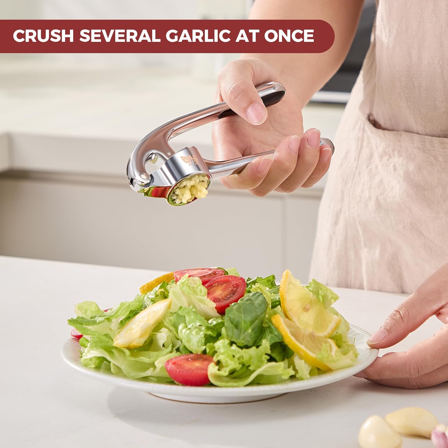 Heavy-Duty Garlic Press Set -  - Kitchen Gadgets Images recension och pris