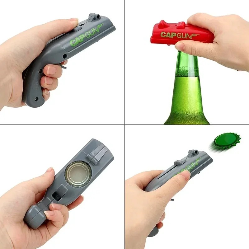 Portable Creative Pistol Bottl - Funny Kitchen Gadgets Gifts recension och pris