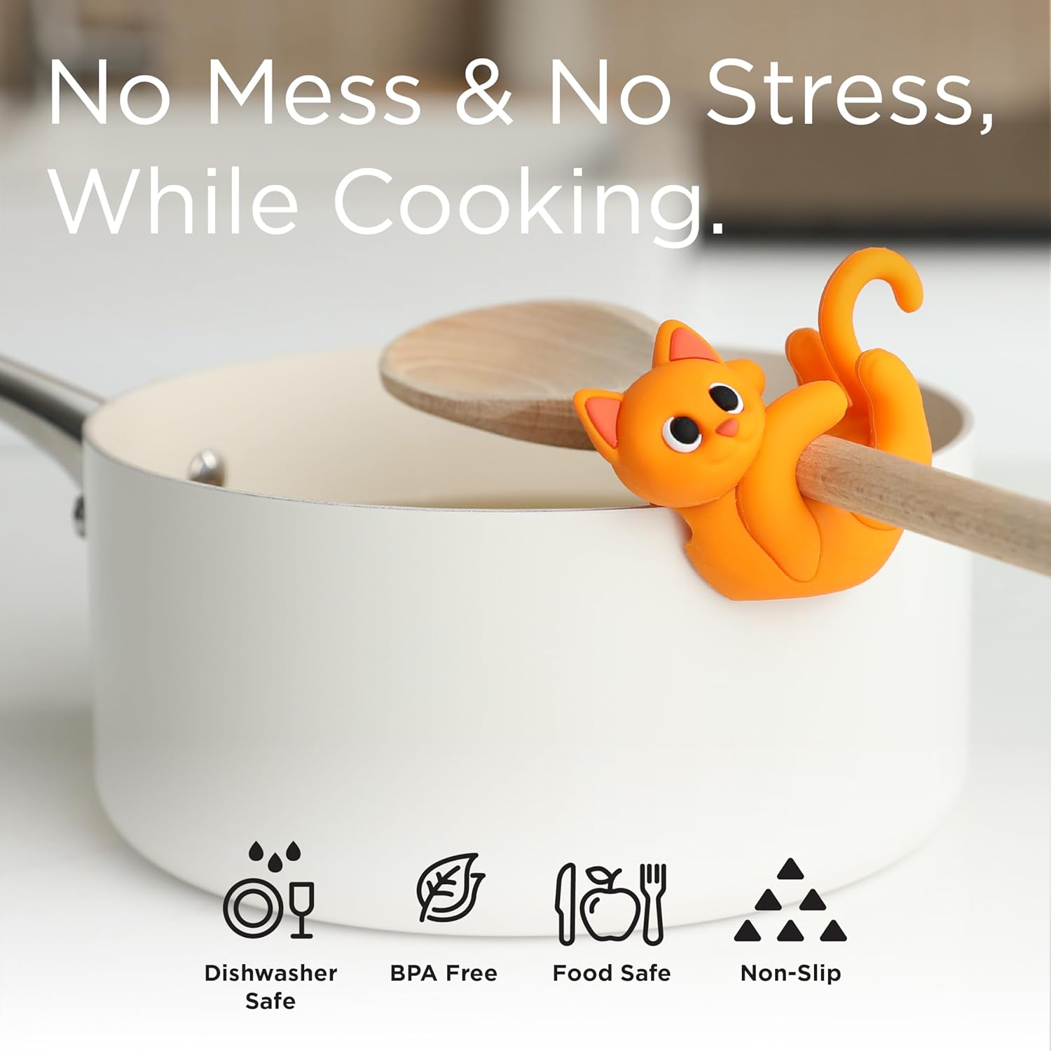 Silicone Spoon Rest for Stove  - Kitchen Gadgets Images recension och pris