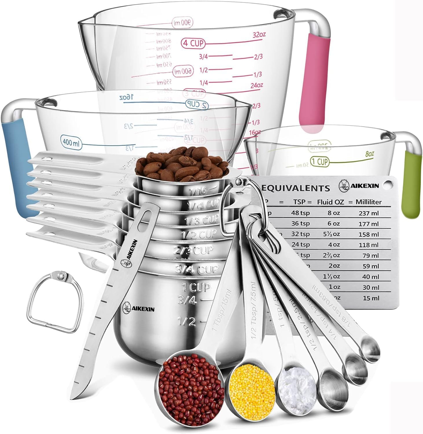 20-Piece Measuring Cups and Sp - Kitchen Gadgets Images recension och pris