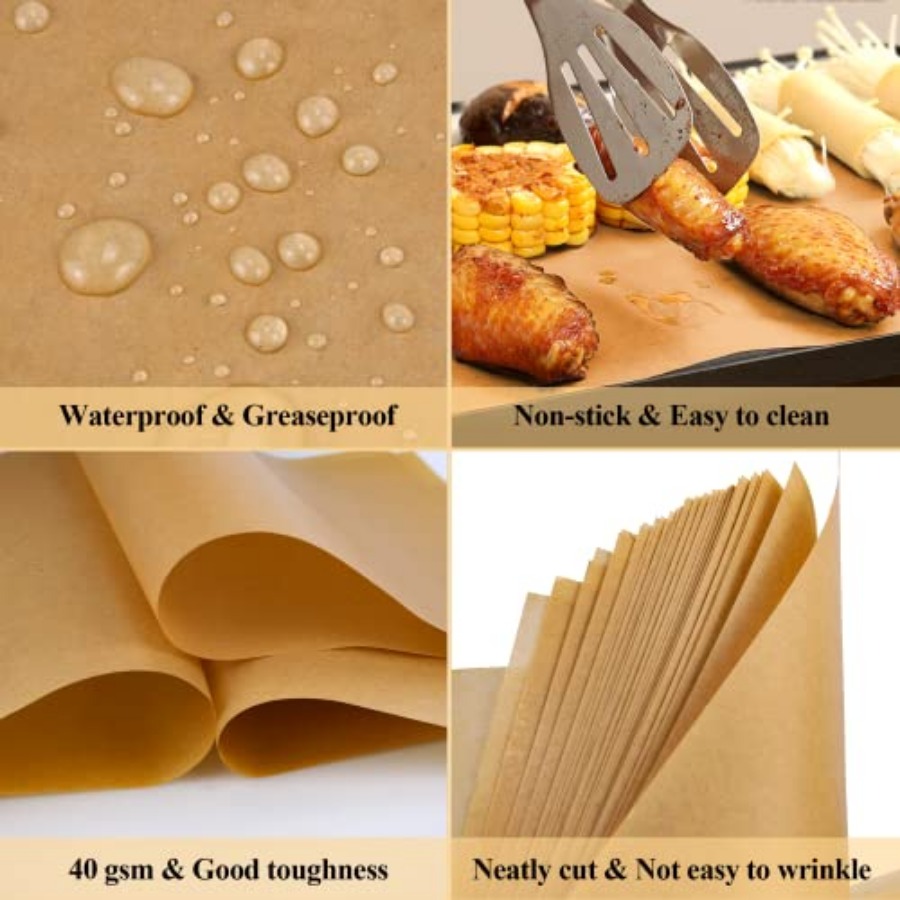 100PCS Unbleached Parchment Pa - Kitchen Gadgets & Toys recension och pris