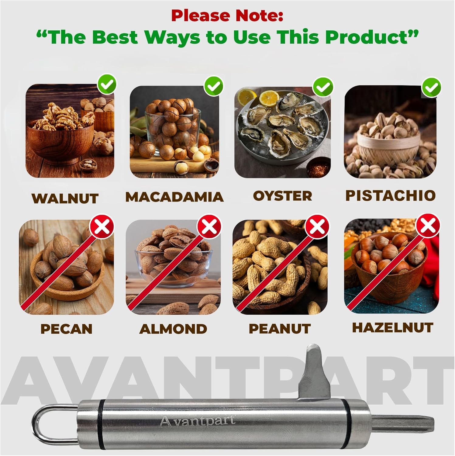 Heavy Duty Nut Cracker & Walnu - Kitchen Gadgets Images recension och pris