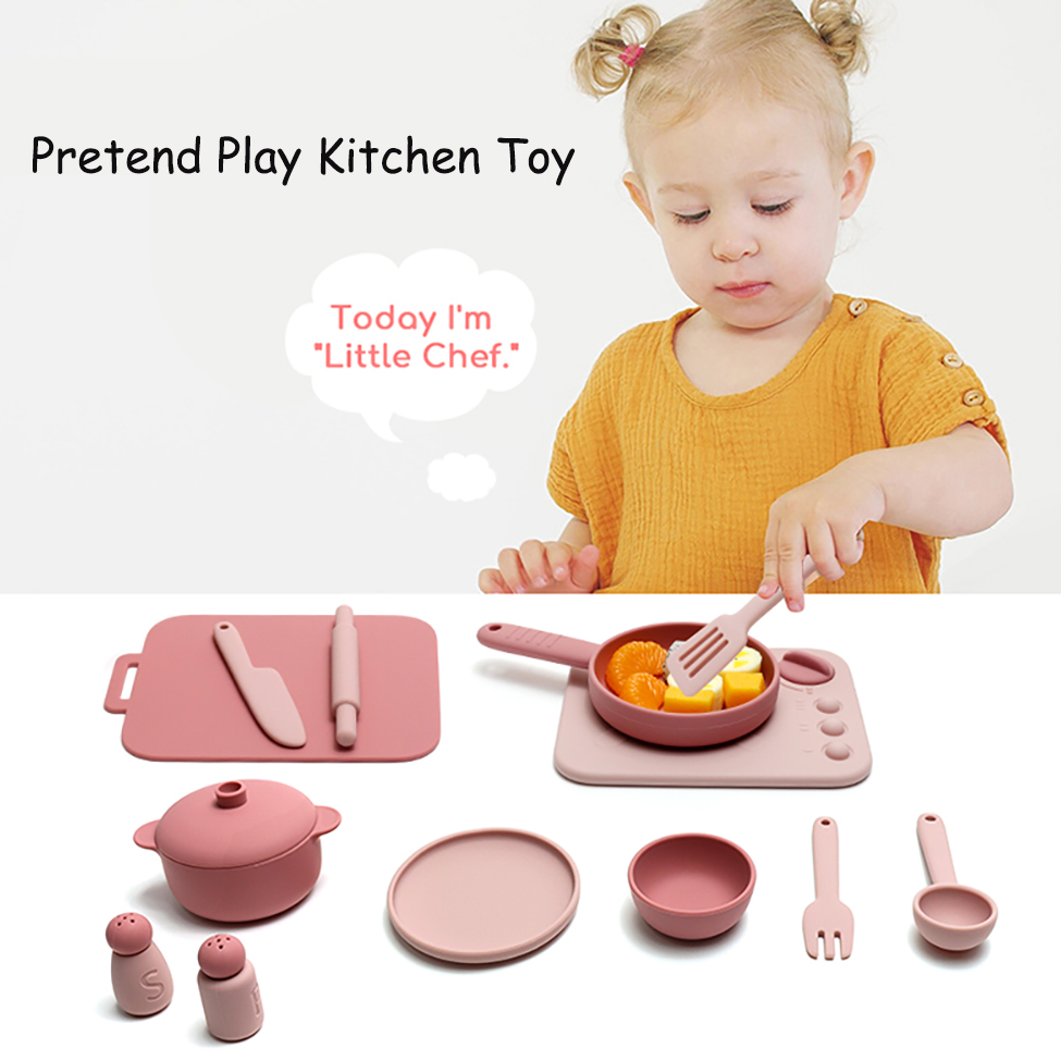 13 pcs set silicone cooking pl - Kitchen Gadgets For Kids recension och pris