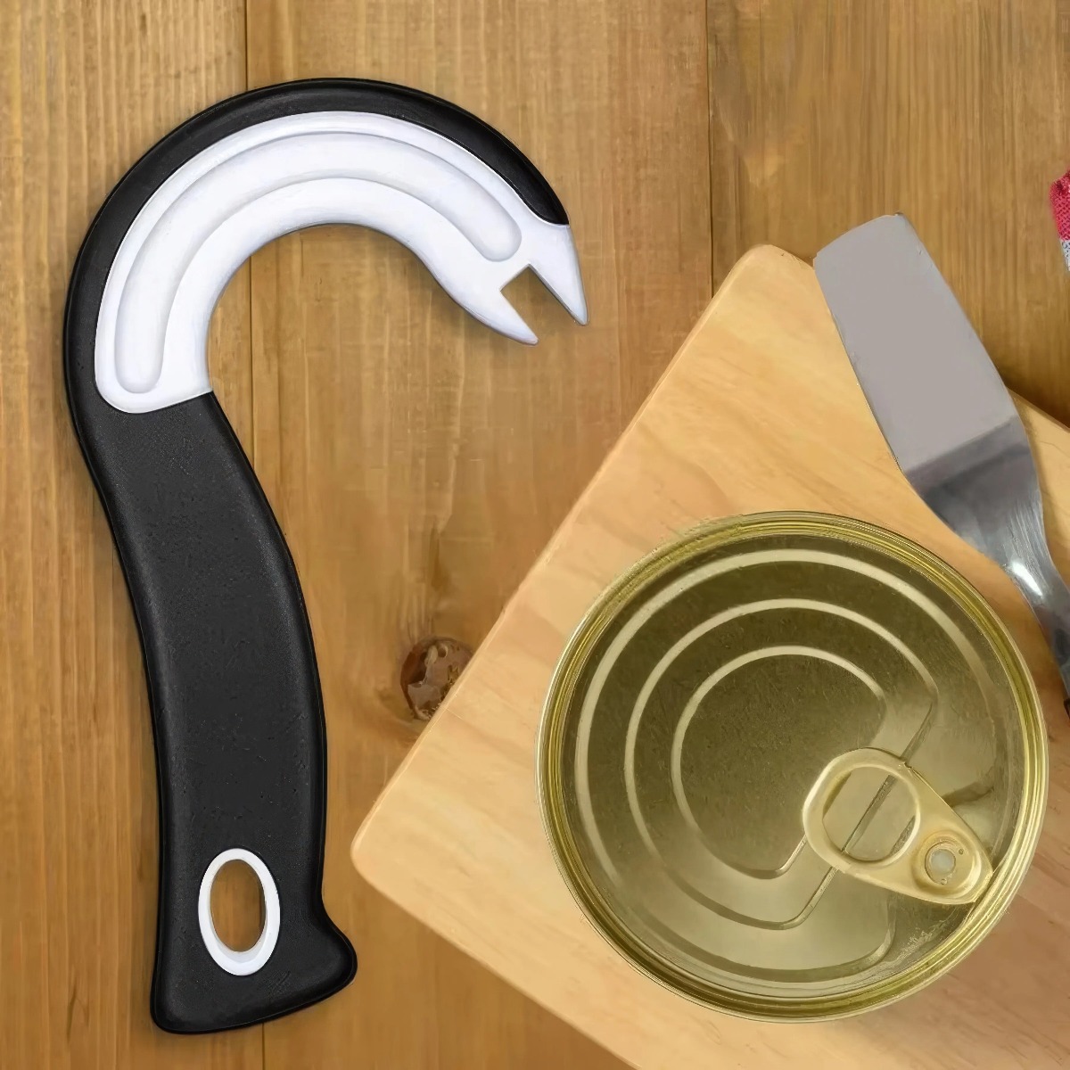 1Pcs Black Hook Type Can Opene - Kitchen Gadgets Easy Life recension och pris