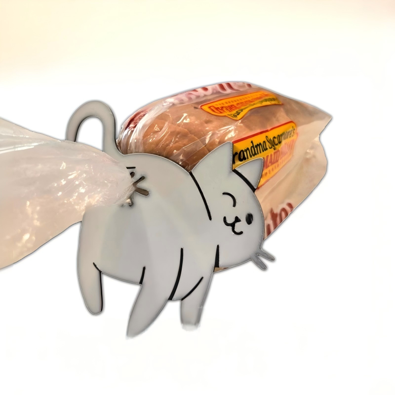 3pcs Cute 3D Cat Butt Bag Clip - Funny Kitchen Gadgets Gifts recension och pris