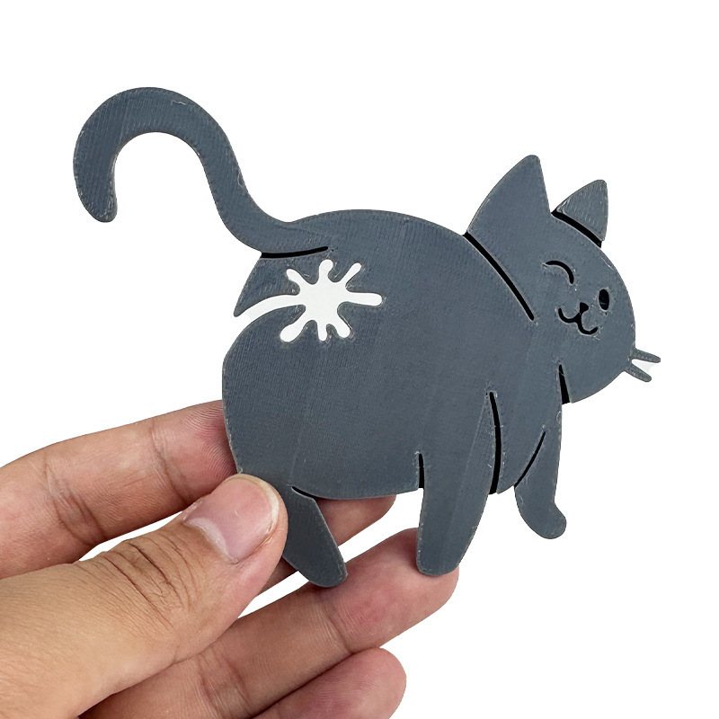 3pcs Cute 3D Cat Butt Bag Clip - Funny Kitchen Gadgets Gifts recension och pris
