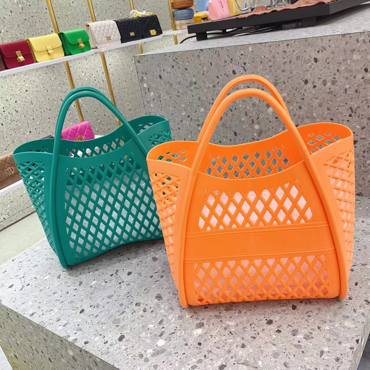 Jelly Handbag Silicone Hollowe - Silicone Steamer Basket recension och pris