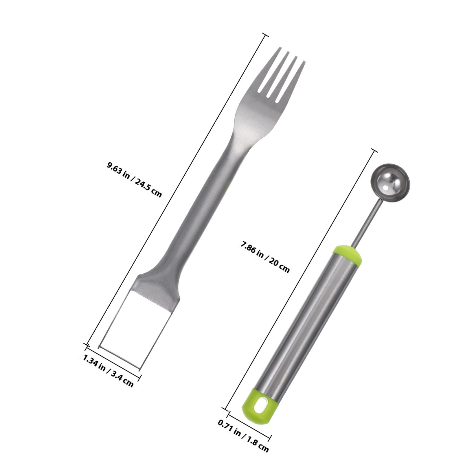 1 Set Of Metal Watermelon Slic - Kitchen Gadgets & Toys recension och pris