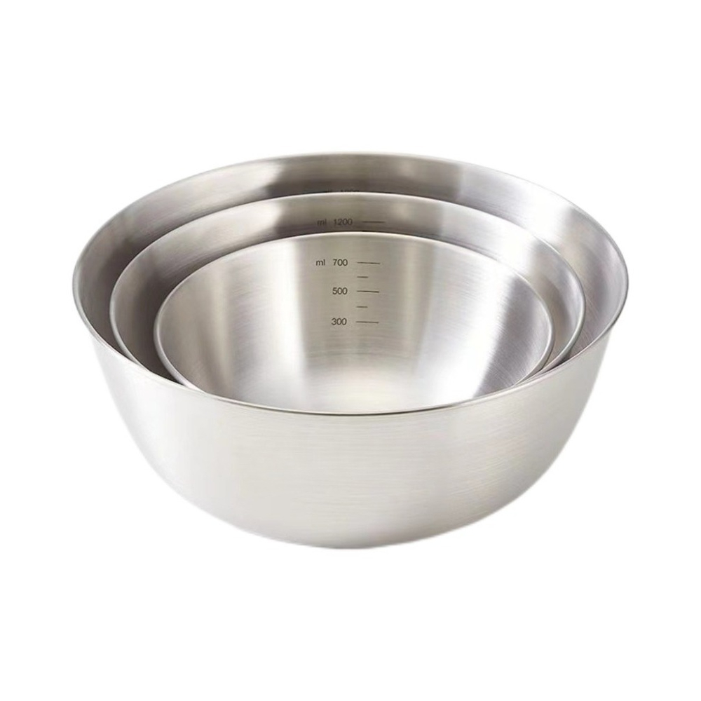 3pcs Stainless Steel Bowl Set  - Kitchen Gadgets Storage recension och pris