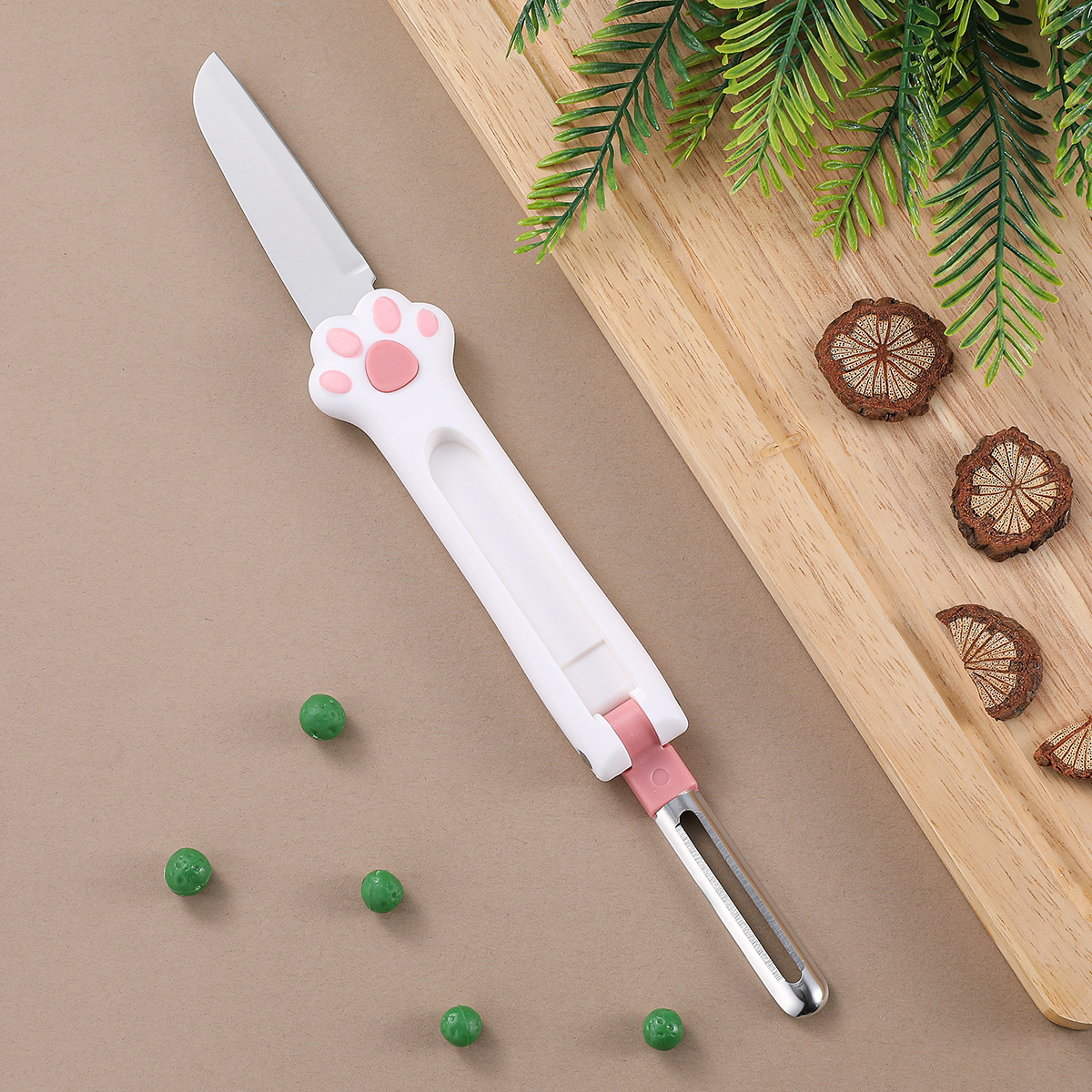 Two-in-one Fruit Knife New Hou - Kitchen Gadgets And Equipment recension och pris