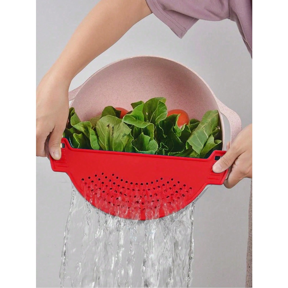 1PC Silicon Strainer,Plastic D - Kitchen Gadgets Pasta recension och pris